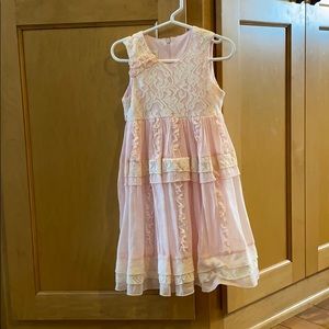 Pink and Cream Dress